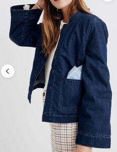 Madewell S Reversible denim jacket